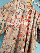 Handmade Indian Floral Velvet Jacket – Boho Kimono Robe for Bridesmaid & Resort Wear